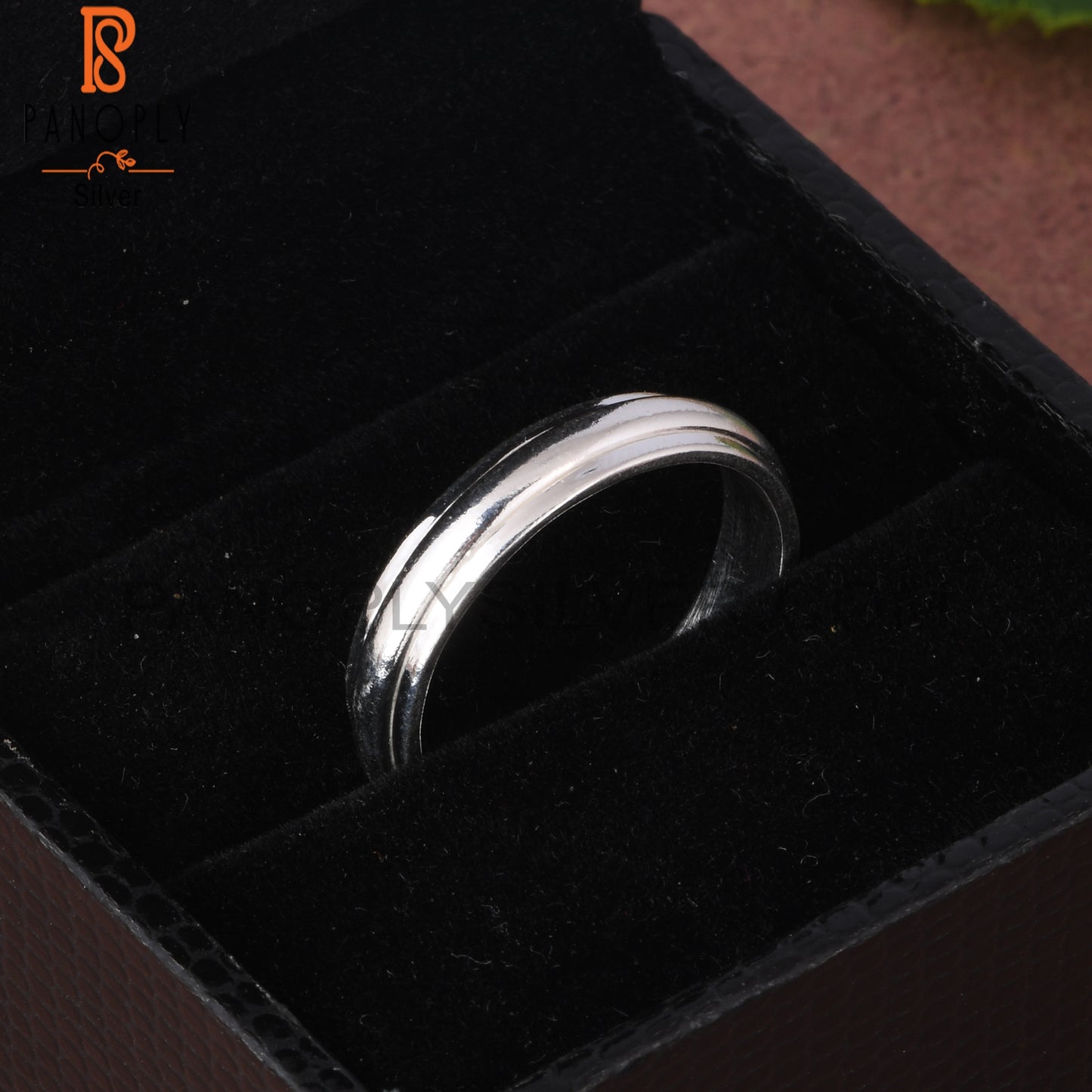 925 Sterling Silver Spinner Ring Band